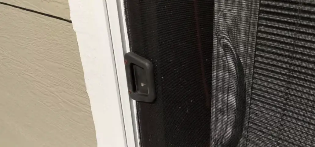 How to Unlock a Screen Door from the Outside