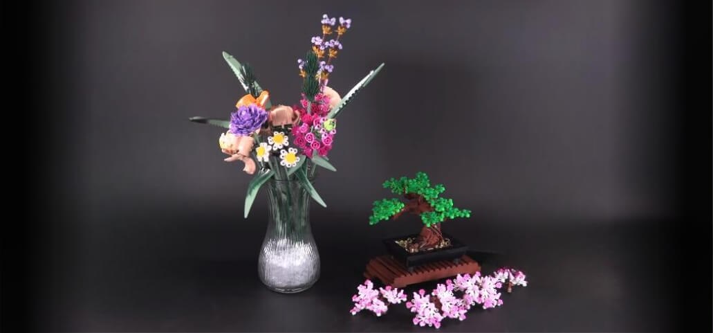 How to Display LEGO Flowers
