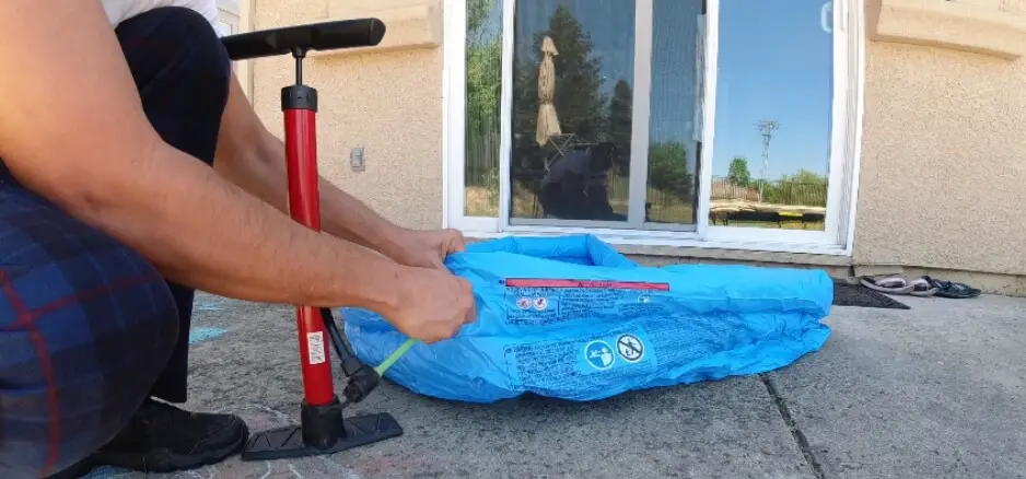 How to Fill Air in Swimming Pool with Cycle Pump