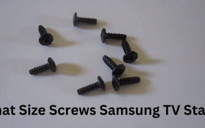 What Size Screws Samsung TV Stand: Expert Recommendations and 3 ways for Samsung TV Stand Screw Sizes